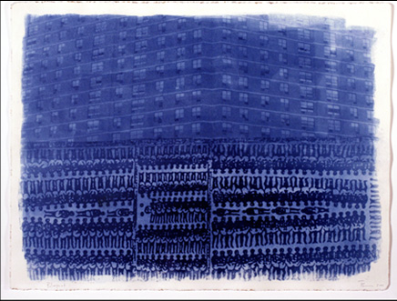 Terry Boddie Blue Print, 2003. Courtesy of the artist.