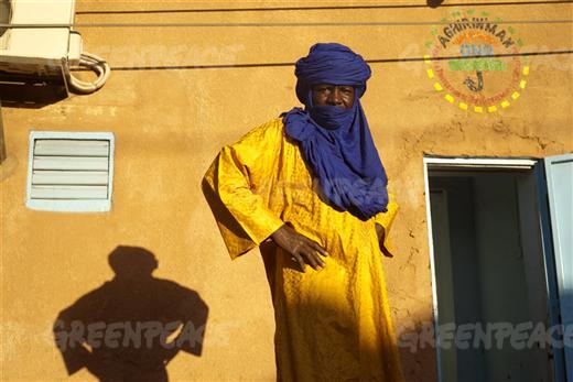 Moustapha Alhacen (Trabalhador nas minas e Presidente da ONG AGHIR IN MAN)