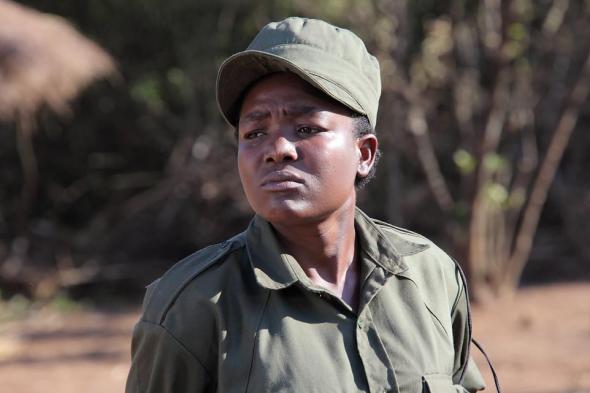 Maria João, the camp’s commander, who fought in the war for independence and is eager to return home