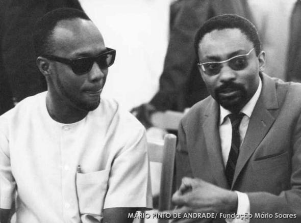 Amílcar Cabral e Mário Pinto de Andrade, 1969.