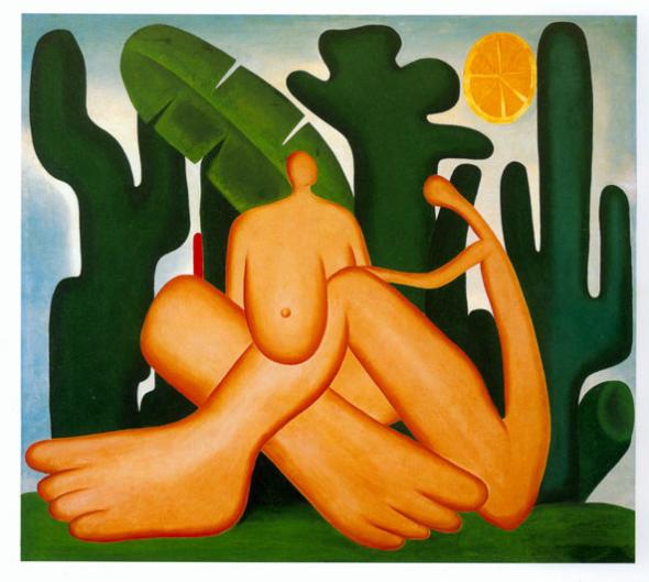 ANTROPOFAGIA, de Tarsila do Amaral