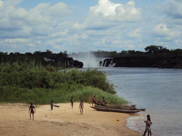 Braço do Rio Kwanza.