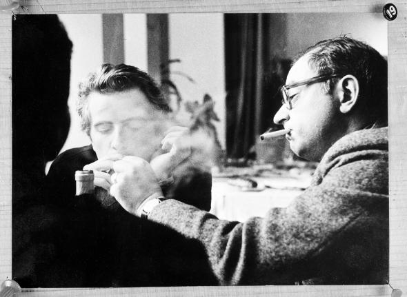 Jean Rouch with Edgar Morin