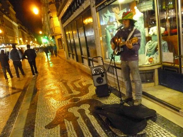 Natureza a tocar na Rua Augusta 