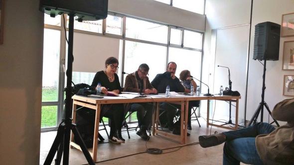 Maria Benedita Basto, Fernando Florêncio, Luhuna Carvalho e Rita Chaves.