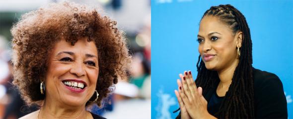 A activista feminista Angela Davis e a realizadora Ava DuVernay mostram como os legados de discriminação racial do passado subsistem no presente.