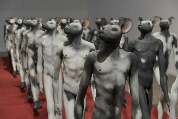 Infantry with Beast, Jane Alexander, 2008