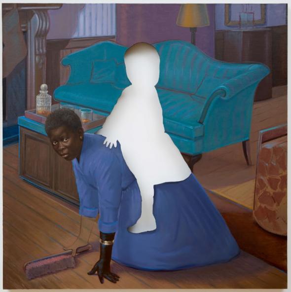 Space to Forget (óleo sobre tela) | 2014 | Titus Kaphar. Cortesia do artista e da galeria Jack Shainman, Nova Iorque