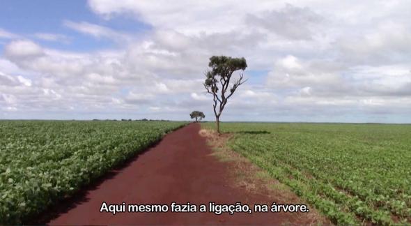 Still frame from the film 'Ava Yvy Vera/The land of the lightening people' (2016), by a Guarani-Kaiowá collective of authors (Genito Gomes, Valmir Gonçalves Cabreira, Jhonn Nara Gomes, Jhonatan Gomes, Edina Ximenez, Dulcídio Gomes, Sarah Brites e Joilson Brites)