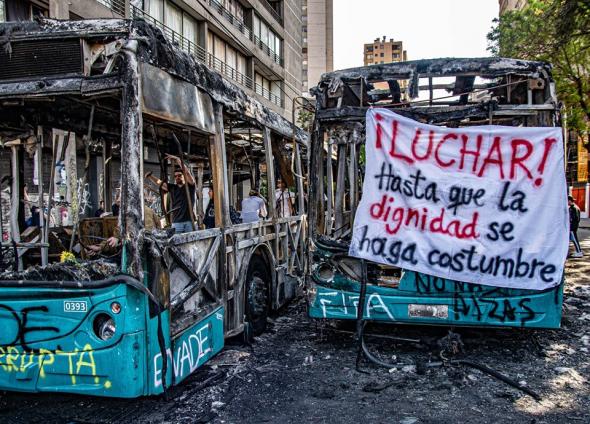 fotos de Pablo Mardones, Santiago do Chile 20 de outubro 2019