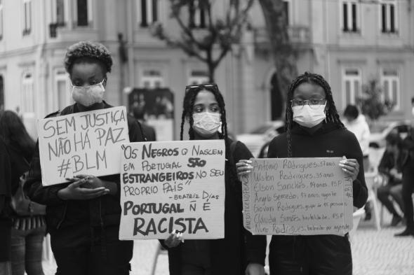 Protesto Antirracista 'Justice For Floyd', Coimbra, 6 de Junho de 2020