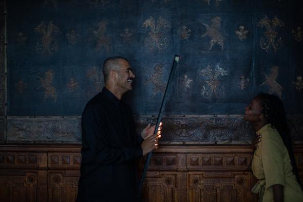 Gustavo Ciríaco e Isabél Zuaa, fotografia de Alípio Padilha