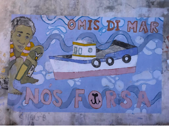  Mural, Santiago, 2019.