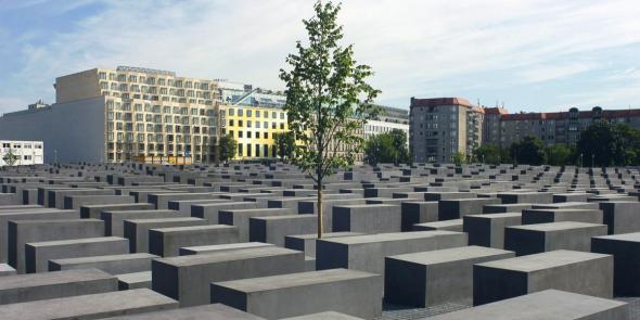 Memorial aos Judeus Mortos da Europa, também conhecido por Memorial do Holocausto (2015), arq Peter Eisenman