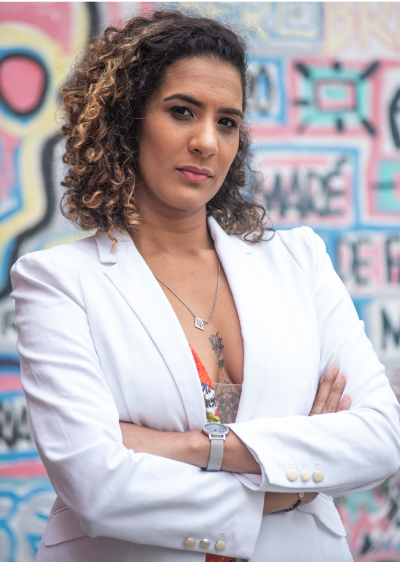 Anielle, la sœur de Marielle Franco © Bléia Campos