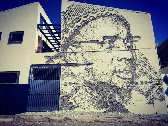 Cabral por Vhils, 2019