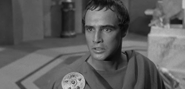 Marlon Brando em Julius Caesar (1953) de Joseph K. Mankiewicz