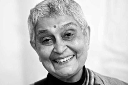 Gayatri Chakravorty Spivak, foto de Hartwig Klappert