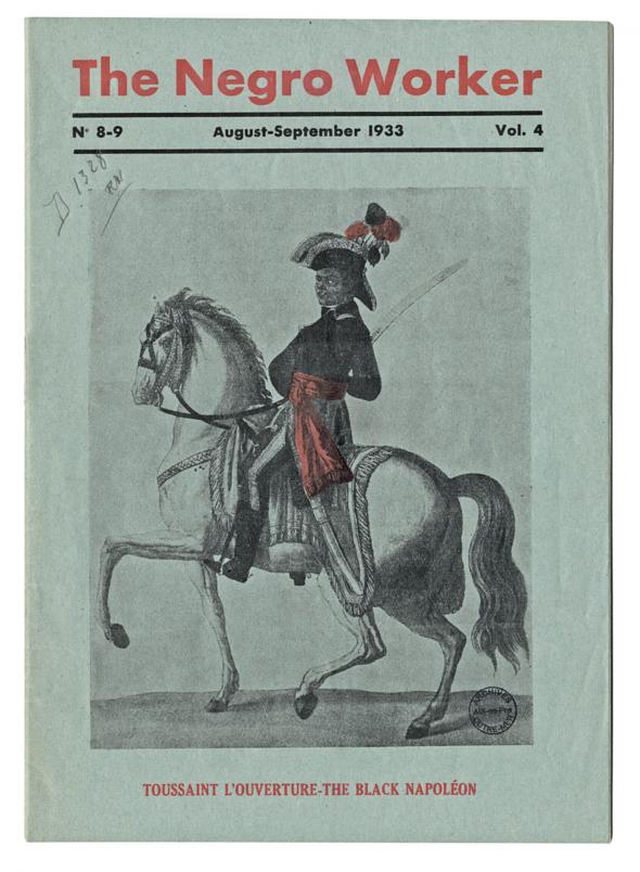 The Negro Worker, August-September, 1933. Source AOM/Slotfom/XV/304, D.R. reproduced in Amzat Boukari-Yabara, 'Les militants noirs anglophones des années 1920 à 1940'