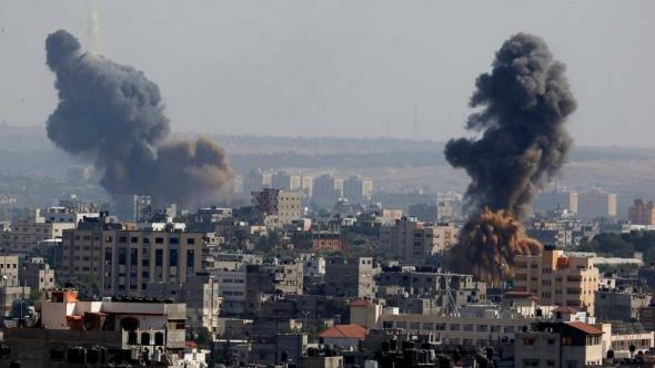 bombardeamentos israelitas em Gaza