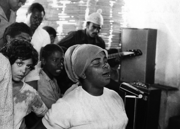 A young Cesária Évora, in a photo taken in the 1960s. Courtesy of Lusafrica