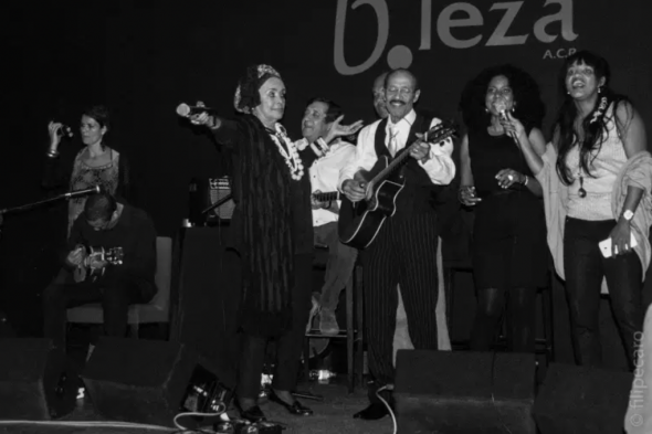 The famous Lisbon club ‘B’leza’ was named after the composer. It is a place where many popular morna singers performed, including Armando Tito, shown here. Marlene Nobre