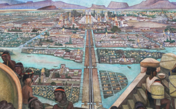 A capital do império asteca, Tenochtitán, foi conquistada por Hernán Cortés a 13 de agosto de 1521 (DR)