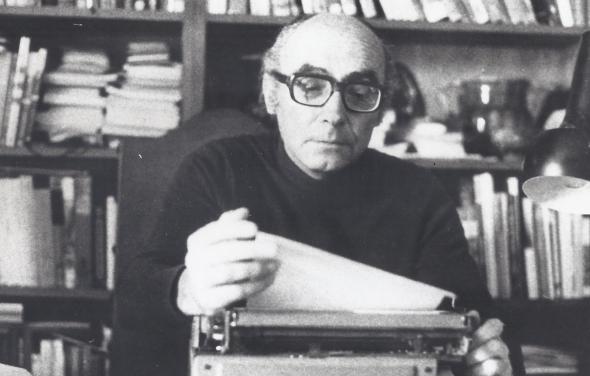José Saramago, anos 70 ©Arquivo FJS