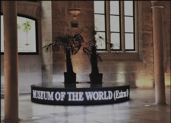 Museum of the world (Extract), 'entre autre chose', tríptico 1/3, Collège des Bernardins, Paris | 2014 | Djamel kokene-Dorléans (cortesia do artista)