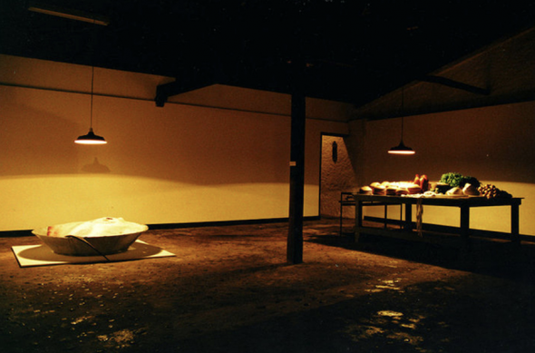 Ayrson Heráclito, O condor do Atlântico. A moqueca, 2002