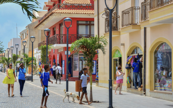 Cabo Verde. Santa Maria, Ilha do Sal.