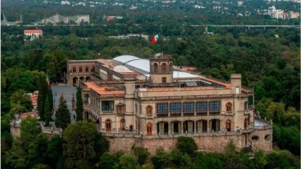 Maximiliano remodelou o Castelo de  Chapultepec, na Cidade do México, convertendo-o em residência oficial (DR)