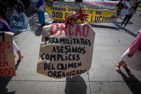 Antigo aliado zapatista, a organização ORCAO é hoje um grupo paramilitar que ataca as bases do EZLN  (DR)
