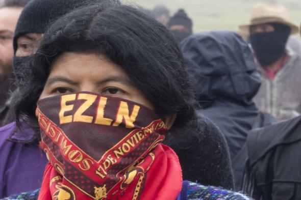 Até ao momento, o narcotráfico não atacou nenhuma comunidade do EZLN. Muitos asseguram que é questão de tempo (Orsetta Bellani)