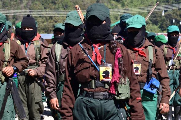Os zapatistas são apenas um dos grupos sociais  afetados pelo crime organizado em Chiapas (Orsetta Bellani)