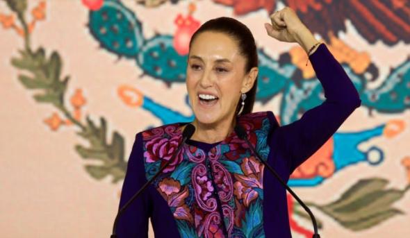 Claudia Sheinbaum é a primeira mulher presidente do México, e a mais votada em toda a história do país (DR)