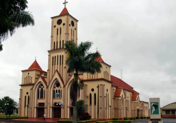 Igreja da cidade de Peabiru, criada há 80 anos no Paraná (Getty Images - BBC Mundo)