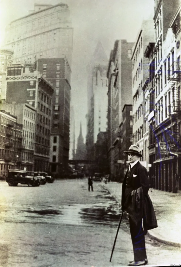 Vladimir Mayakovsky em Nova Iorque, 1925