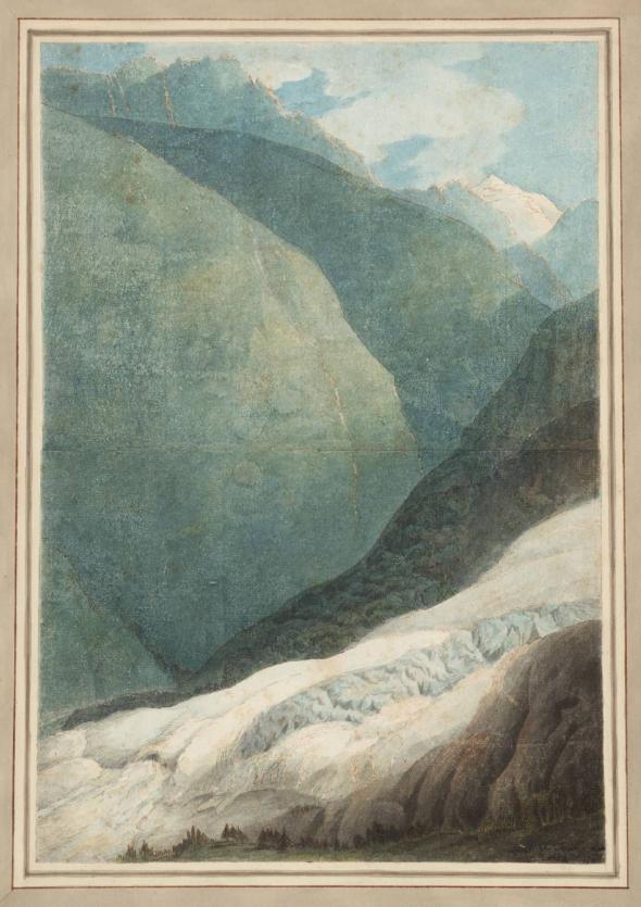 The Source of the Arveyron, Francis Towne, 1781