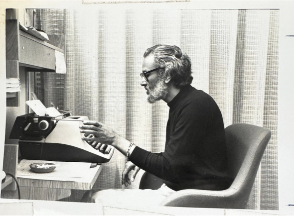 Sam Selvon, from the Sam Selvon Special Collection, West Indiana Archive, University of the West Indies St. Augustine Campus
