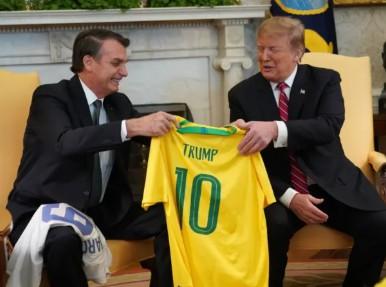 O apoio de Trump a Bolsonaro durante o processo judicial por tentativa de golpe de Estado contra Lula, criou uma tensão inédita entre os EUA e o Brasil (DR)