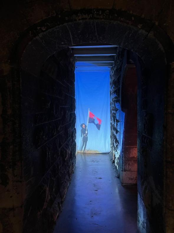 Gourgel, An Ostrich Learns to Fly, 2023