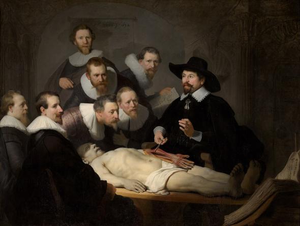 A Lição de Anatomia de Dr. Nicolaes Tulp (1632)