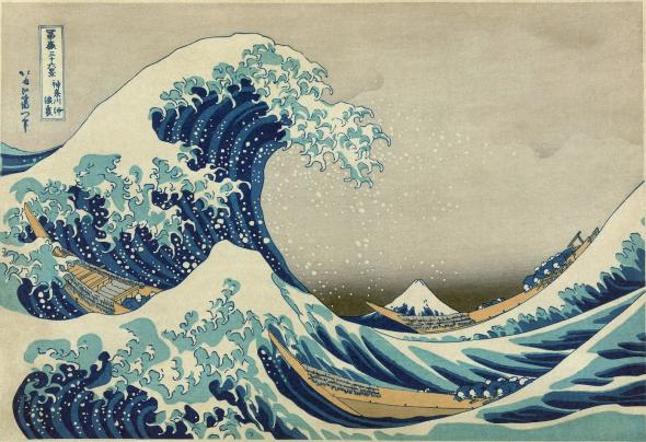 Great Wave, Kanagawa, 1850