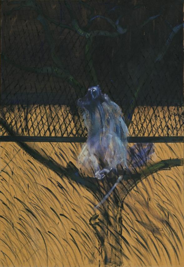 Francis Bacon, Study of a Baboon, 1953