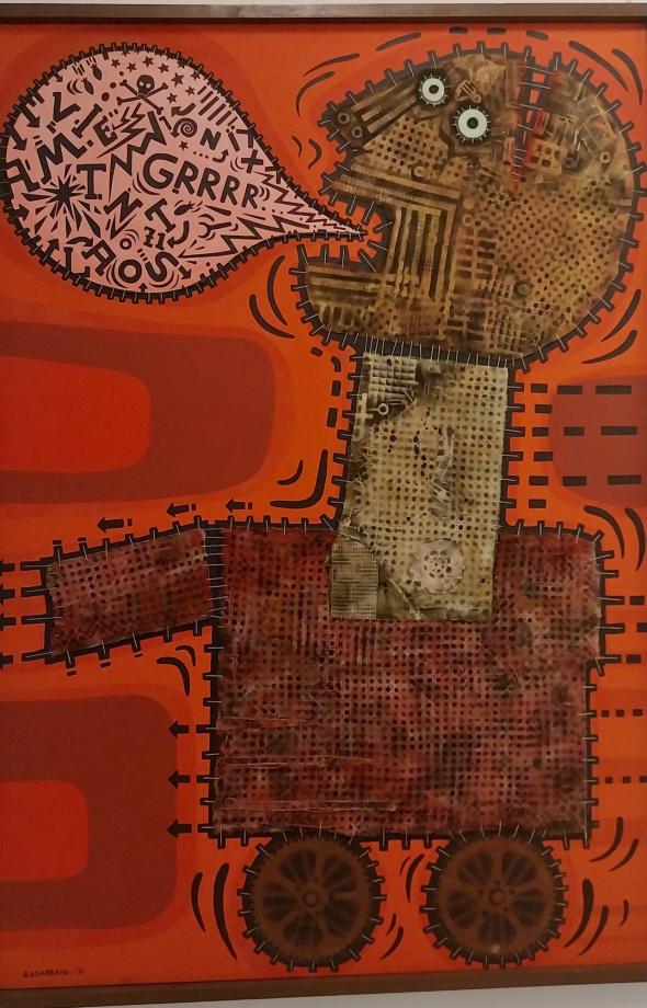 pintura de Alfredo Sosabravo, 1971 Museu Nacional de Belas Artes em Havana
