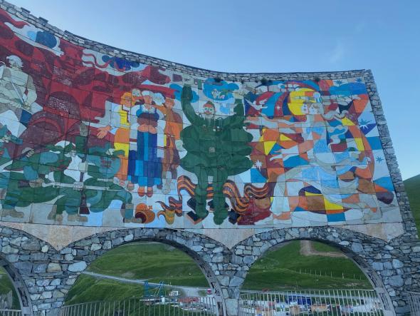 Mural soviético