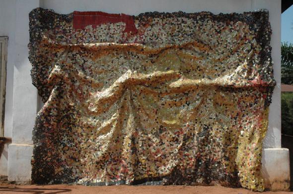 El Anatsui, Skin of Earth (2006)