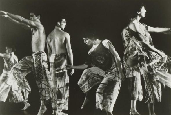 Trisha Brown dance company, 1983, Lois Greenfield