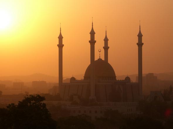 Mesquita Central em Abuja, Nigéria